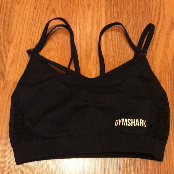 Gymshark Other - Gymshark Energy Black Sports Bra Sz. Small in VGUC!